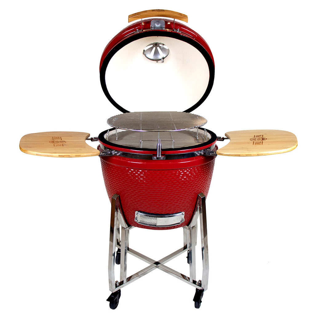 grill-pal-asador-21-ceramico-rojo-abierto-frente